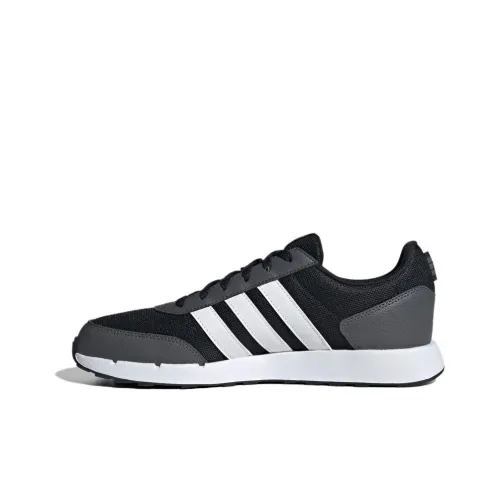 Adidas Run 50s Беговые кроссовки Низкий топ Черный Унисекс