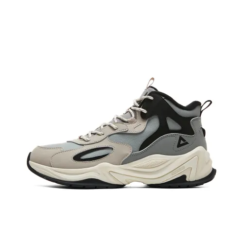 PEAK Taichi Происхождение Возврат Хлопок Обувь Амортизация Устойчивость к истиранию Легкий Противоскользящий Высокий Топ