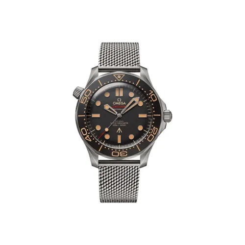 OMEGA Автоматический Механический Часы Мужские Seahorse Series 300m Diving Watch 42 мм Черные