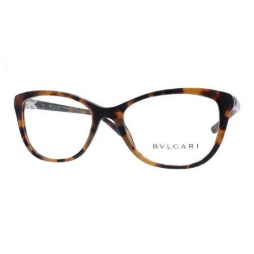 BVLGARI Ацетат Оправа для очков "Кошачий глаз" Женская Черепаховый