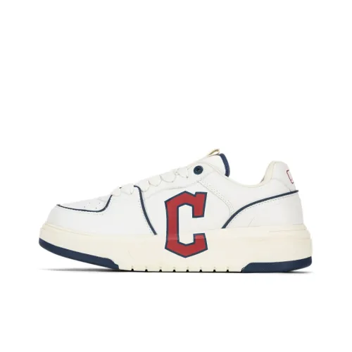 MLB Chunky Liner Basic Cleveland Indians Team Противоскользящие низкие скейтбординговые кроссовки унисекс красного цвета