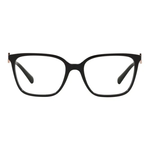 BVLGARI Пластик Нерегулярная форма Оправы для очков Женские Черный