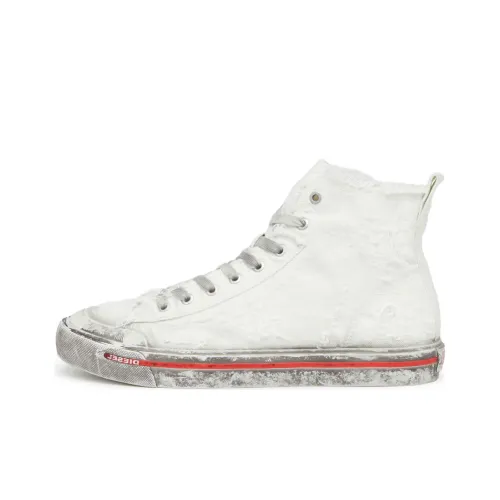 DIESEL S Athos Кеды MID Топ Белый Мужской