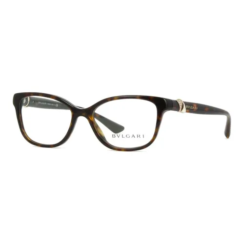 BVLGARI Пластиковая оправа Нерегулярная форма Оправа для очков Женская Черепаховый
