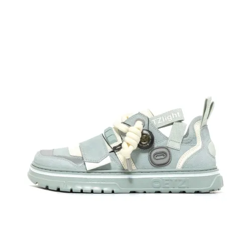 OETZI LIGHT Collection Низкие Кроссовки для Скейтбординга Унисекс Серый Синий Бежевый