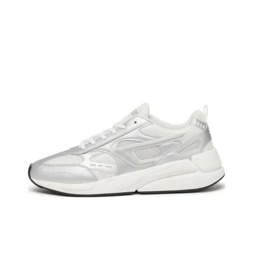 DIESEL S Serendipity Low Топ Повседневная обувь Мужская Серый Белый