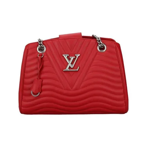 LOUIS VUITTON New Wave Телячья кожа Сумка Женская Красная