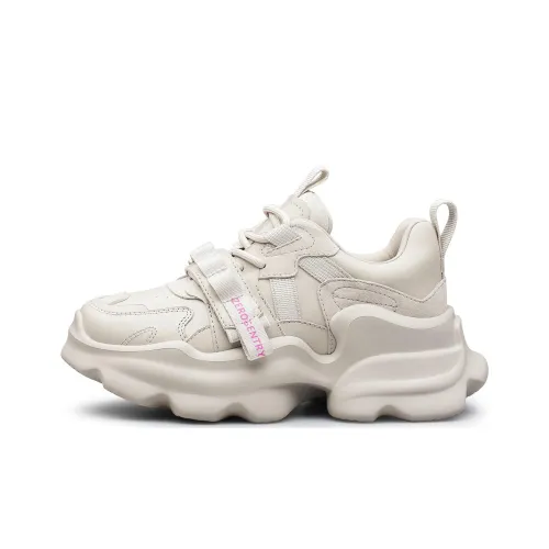 ZRO Low Топ Толстая подошва Кроссовки 5,6 см Женские