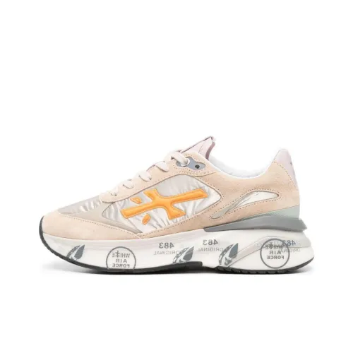PREMIATA Casual Низкий Топ Бежевый Женский