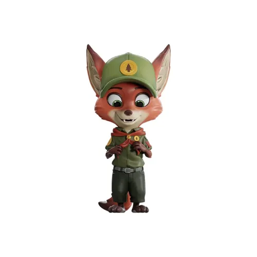 Disney Красный Шарф Ник Модные Фигурки 15 см