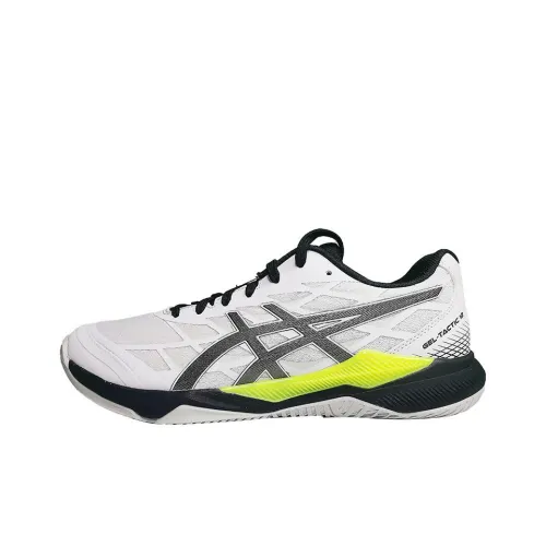Asics Гель Tactic 12 Устойчивые к истиранию Низкие Кроссовки для тренировок Мужские Белые