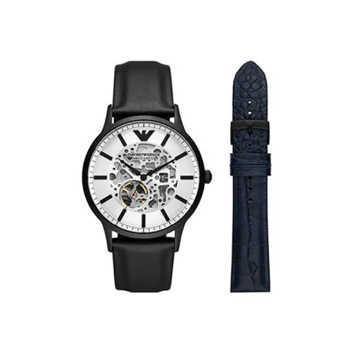 EMPORIO ARMANI Автоматический Механический Механизм Мужские Часы Белый