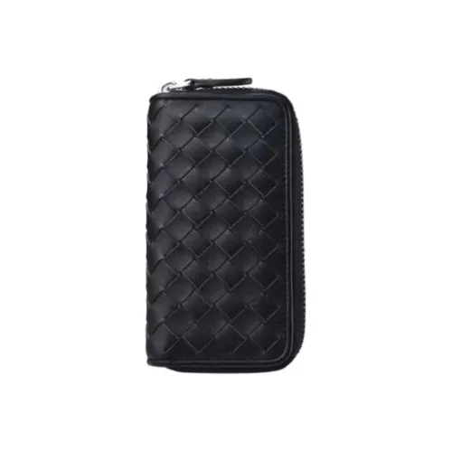 Hush Puppies Коровья кожа Key Pouch Маленький Мужской Черный