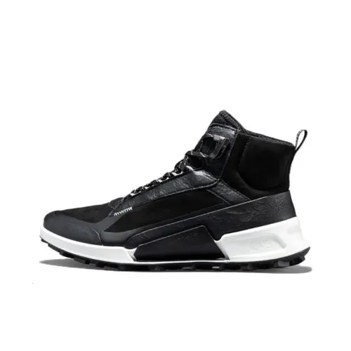 Ecco Высокий Топ Casual Женский Черный