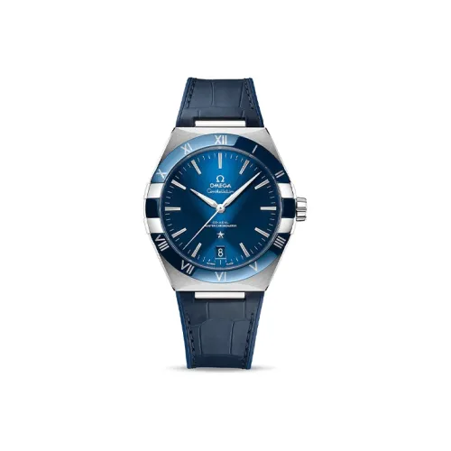 OMEGA Автоматический Механический Часы Мужские Constellation Series Constellation Watch 41 мм Синий