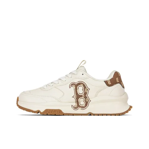 MLB Chunky Runner Low Топ Повседневный Городской Коммутирование Беговые кроссовки Унисекс Коричневый