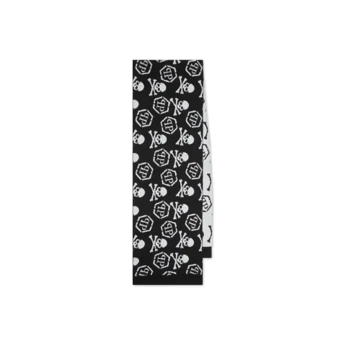 PHILIPP PLEIN Мериносовая шерсть Вязаные шарфы Женские