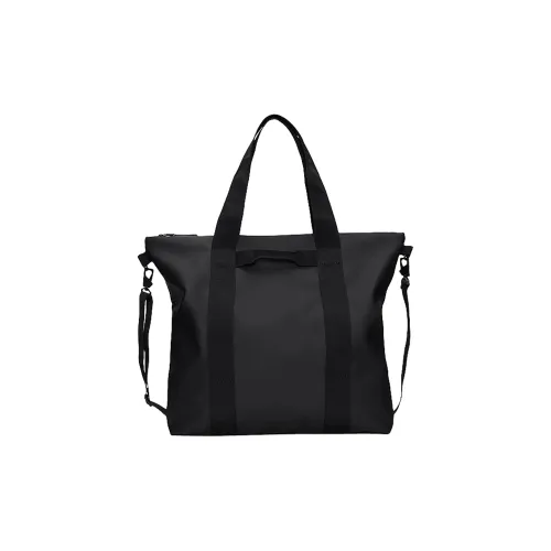 Rains Водонепроницаемый Ткань Одно Плечо Сумка Мужская Черная