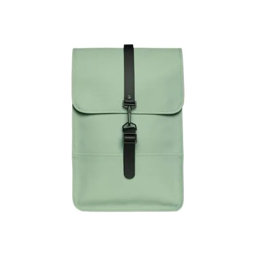 Rains Водонепроницаемый материал рюкзак мини мужской зеленый