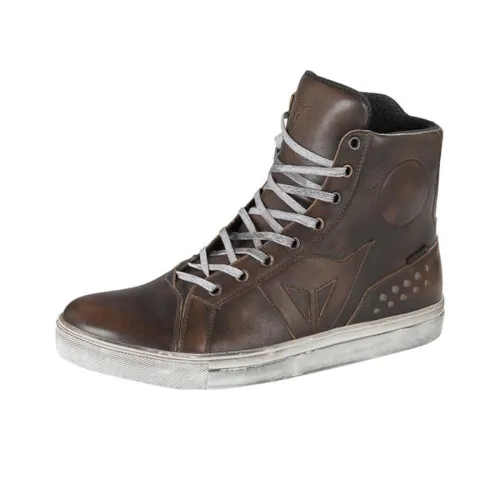 DAINESE Высокая ботинка Martin для мужчин цвет темная умбра