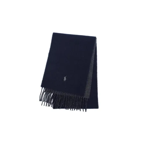 Polo Ralph Lauren Шерпа Шарфы Унисекс Морской Синий Угольный Серый