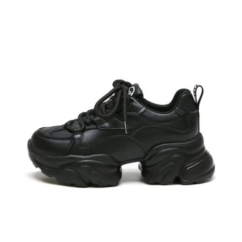 WOOS BOBO Низкий топ обувь с толстой подошвой 6 см женская