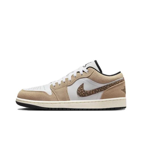 Jordan Air Jordan 1 Винтажные баскетбольные кроссовки Low Топ Мужской