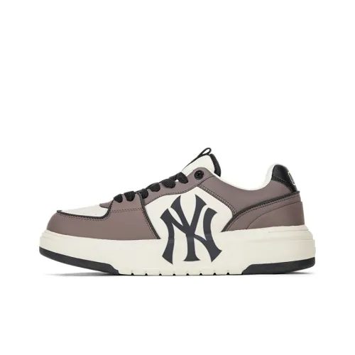 MLB Chunky Liner Slip-Resistant Low Top Скейтборд Кроссовки Unisex Угольный Серый