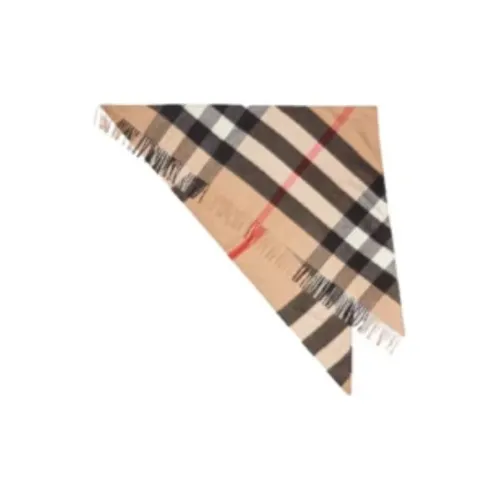 Burberry Вязаные Шарфы Унисекс Коричневый