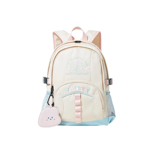 Sound For Life Нейлоновый Рюкзак Большой Женский Экрю Абрикос