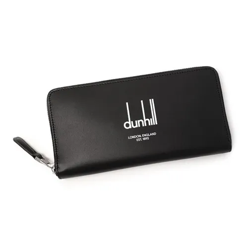 Dunhill Кошелек из телячьей кожи мужской черный
