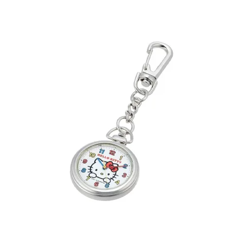 Q Q Кварцевый механизм стальной сплав карманные часы 34 мм женские белый