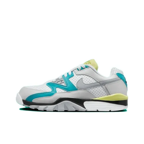 Nike Air Cross Trainer Амортизаторы Shock Absorbers Противоскользящие Устойчивые к истиранию Низкие Кроссовки для тренировок Унисекс Серый Синий Желтый