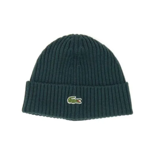 LACOSTE Шерстяные шапки Женские Темно-зеленый