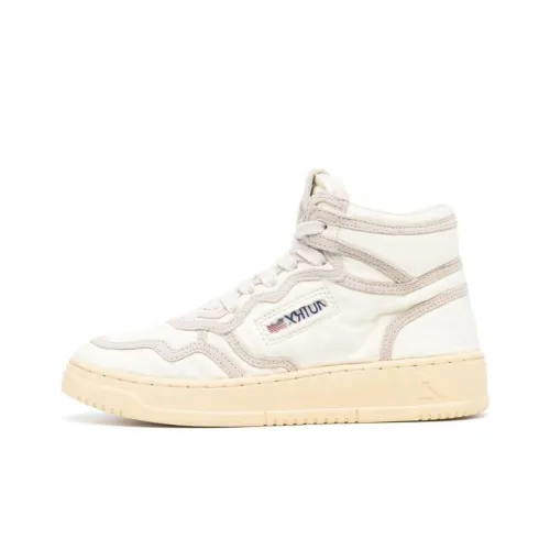 AUTRY Slip-resistant Abrasion-resistant High Top Скейтборд Кроссовки Женские Белые