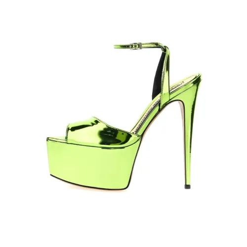 Alexandre Vauthier One Ремень Сандалии Женские Зеленый