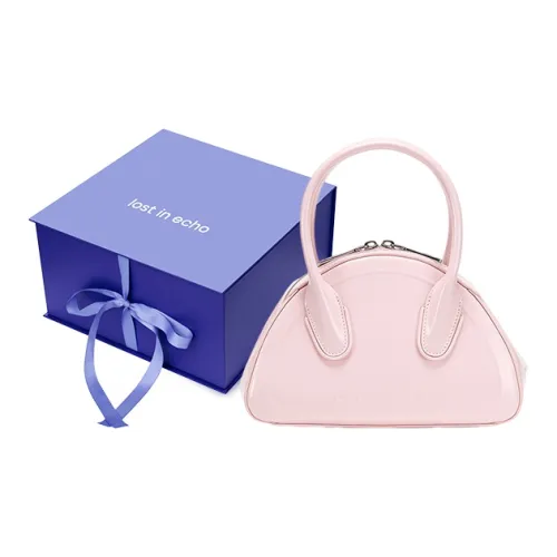 Lost In Echo Сумка через плечо из коровьей кожи боулинг-шар маленькая женская розовая