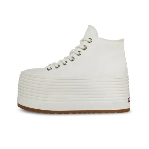 STEVE MADDEN Высокие топы Повседневная обувь 8,3 см Женские Белые