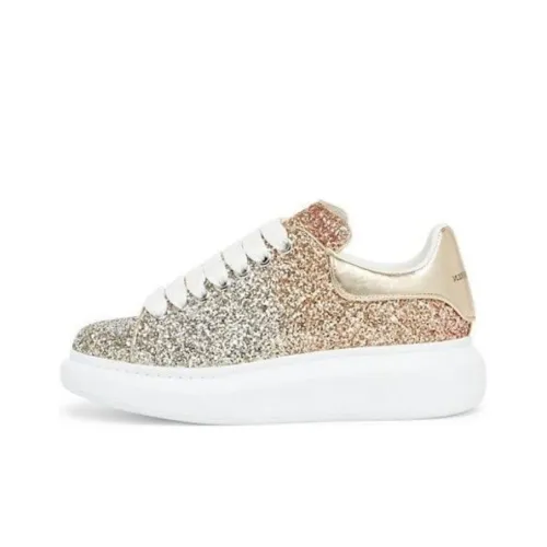 Alexander McQueen Oversized Sneaker Low Топ Life and leisure Женские Золотой