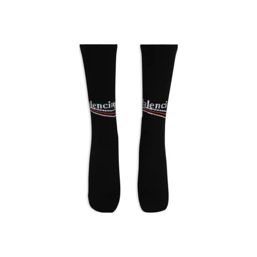 Balenciaga 1 упаковка черные мужские носки MID до икры