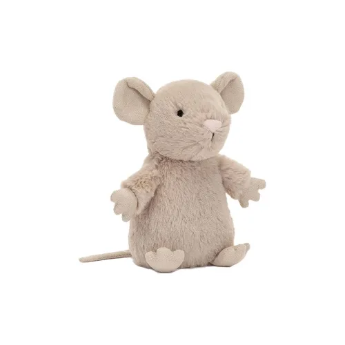 JELLYCAT Forest Animal Collection Nipper Мышка Куклы Плюшевая кукла 13 см Высота в сидячем положении
