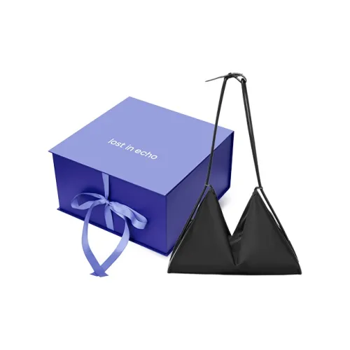 Lost In Echo Нейлоновая Сумка-тоут Сумка для покупок Сумка через плечо Сумка для плеча Сумка большого размера Женская Черная