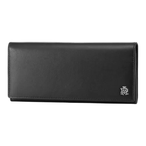 Dunhill Кошелек из телячьей кожи мужской черный