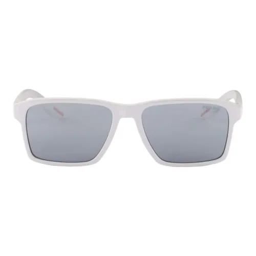 PRADA Ацетат Нерегулярная форма Солнцезащитные очки Мужской Белый