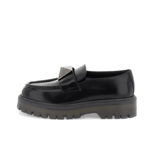 Valentino Лоферы Женские Черные