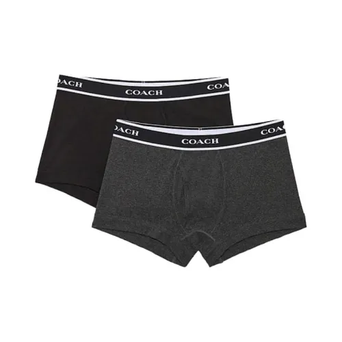 COACH 2 пачки черный + серый мужские боксер-шорты