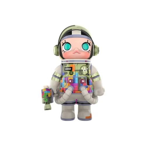 POP MART 400% Mega Молли Космос RU Блок Модные Фигурки 29,5 см