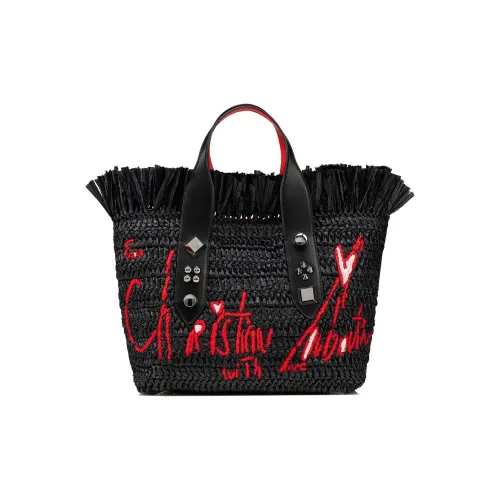 CL Рафия Сумка через плечо Сумка Маленькая Женская Черная