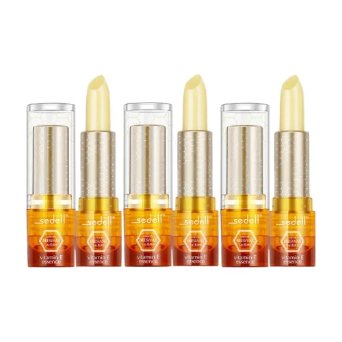 SEDELL Пчелка Клей Бесцветный Увлажняющий Бальзам для губ Увлажняющий 4г*3