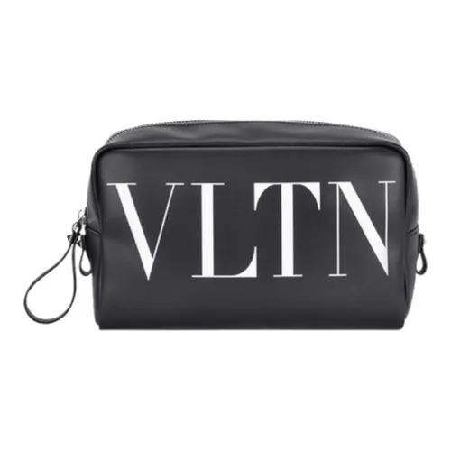 Valentino Кожа Клатч Женский Черный